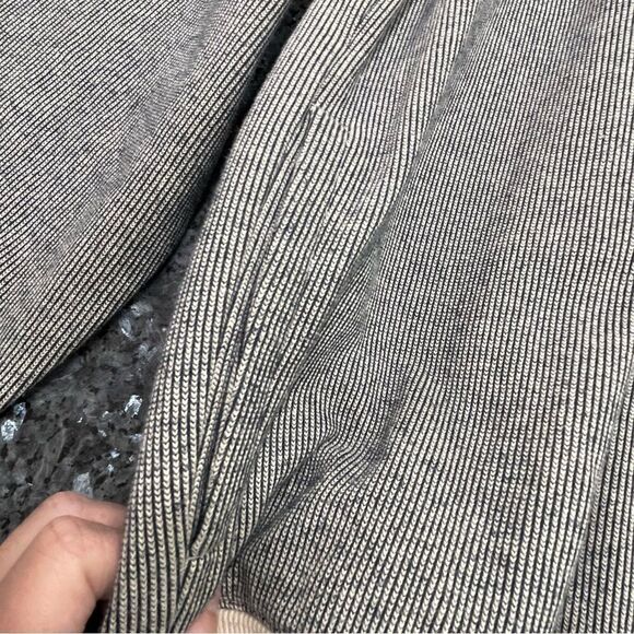 Norm Thompson Quarter Zip Crewneck Sweater L – Retro Knit, Y2K Style - Picture 6 of 10